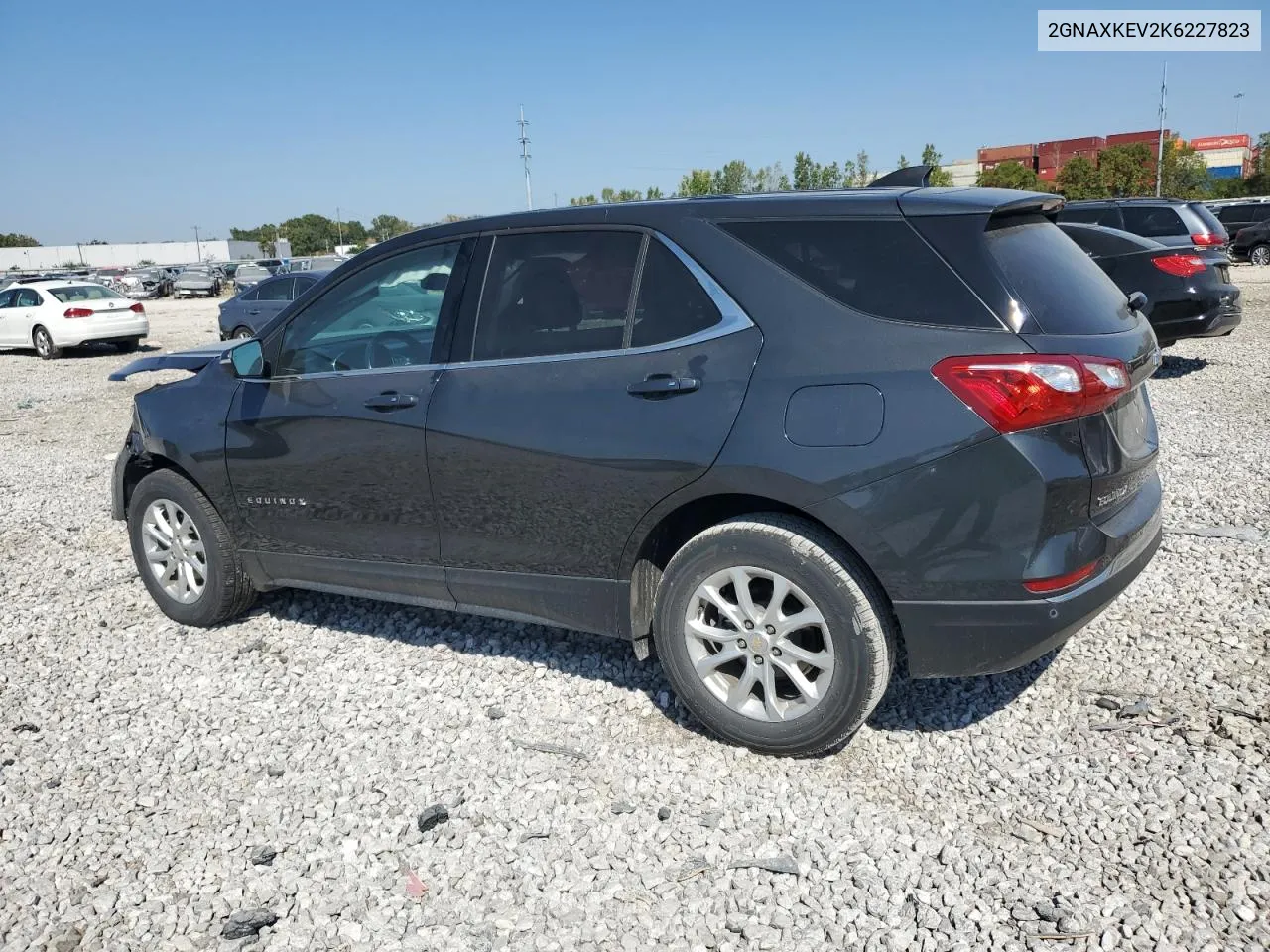 2019 Chevrolet Equinox Lt VIN: 2GNAXKEV2K6227823 Lot: 71156034