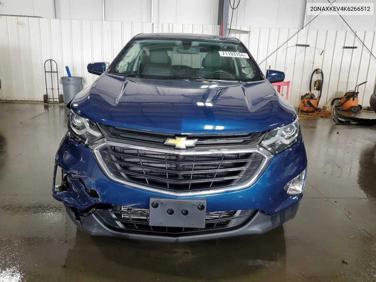 2019 Chevrolet Equinox Lt VIN: 2GNAXKEV4K6266512 Lot: 71193154