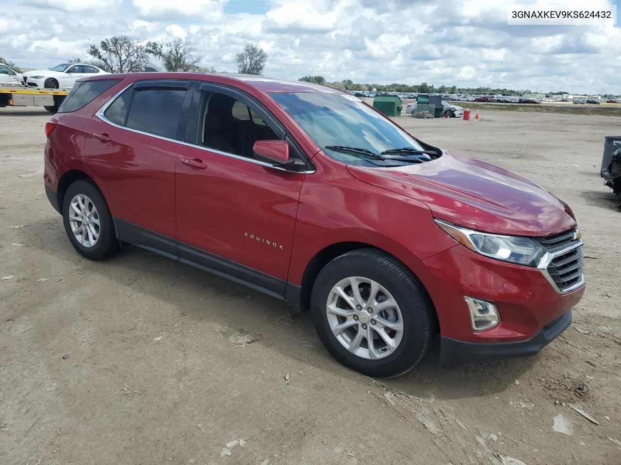 2019 Chevrolet Equinox Lt VIN: 3GNAXKEV9KS624432 Lot: 71204014