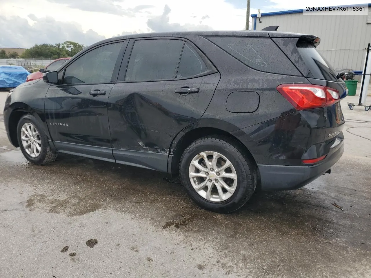 2019 Chevrolet Equinox Ls VIN: 2GNAXHEV7K6115361 Lot: 71247874