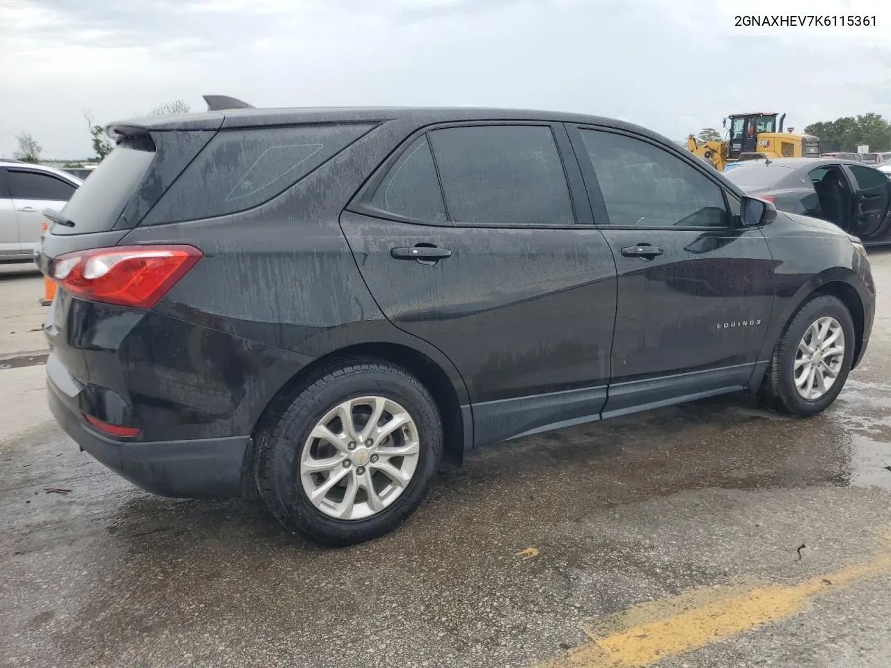 2019 Chevrolet Equinox Ls VIN: 2GNAXHEV7K6115361 Lot: 71247874