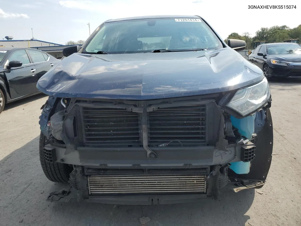 3GNAXHEV8KS515074 2019 Chevrolet Equinox Ls