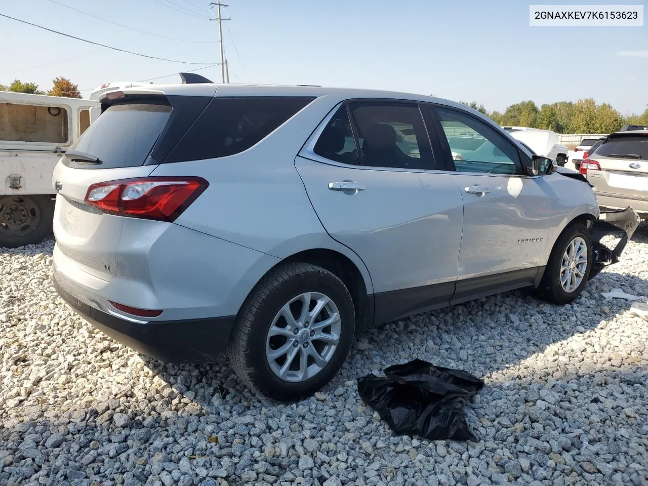 2019 Chevrolet Equinox Lt VIN: 2GNAXKEV7K6153623 Lot: 71252694