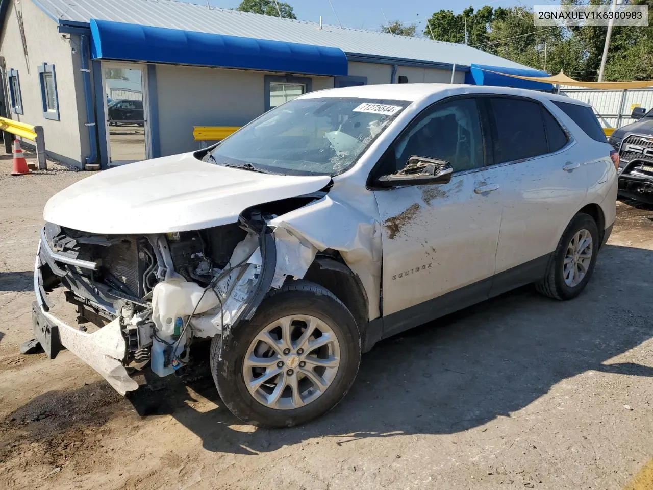 2019 Chevrolet Equinox Lt VIN: 2GNAXUEV1K6300983 Lot: 71275544