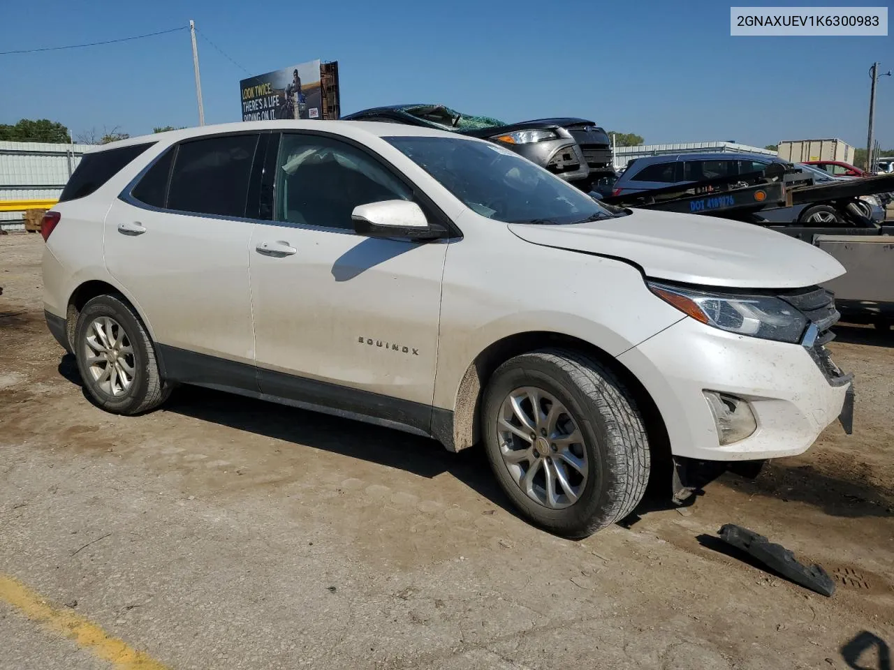 2019 Chevrolet Equinox Lt VIN: 2GNAXUEV1K6300983 Lot: 71275544