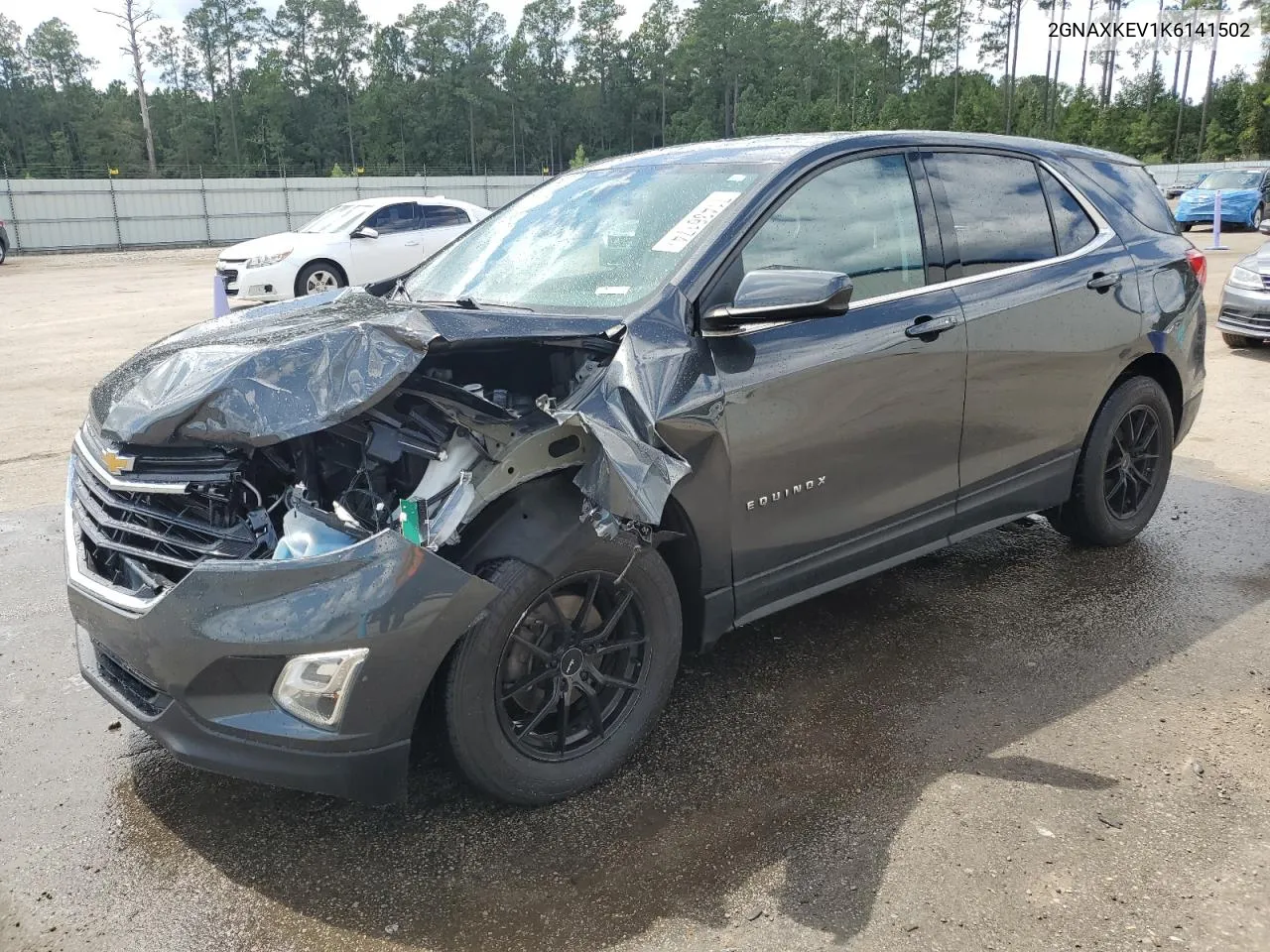 2019 Chevrolet Equinox Lt VIN: 2GNAXKEV1K6141502 Lot: 71436174