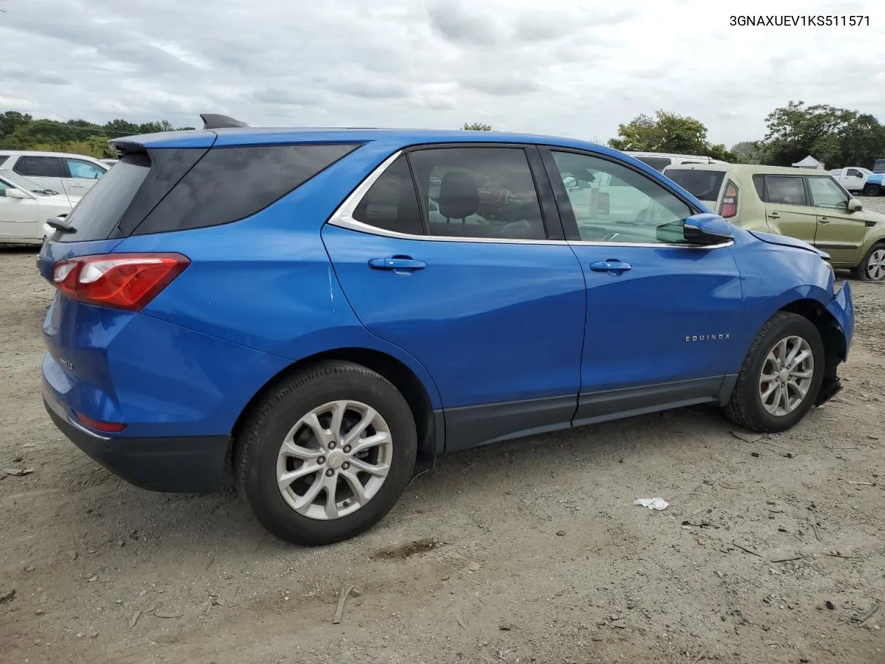 2019 Chevrolet Equinox Lt VIN: 3GNAXUEV1KS511571 Lot: 71439734