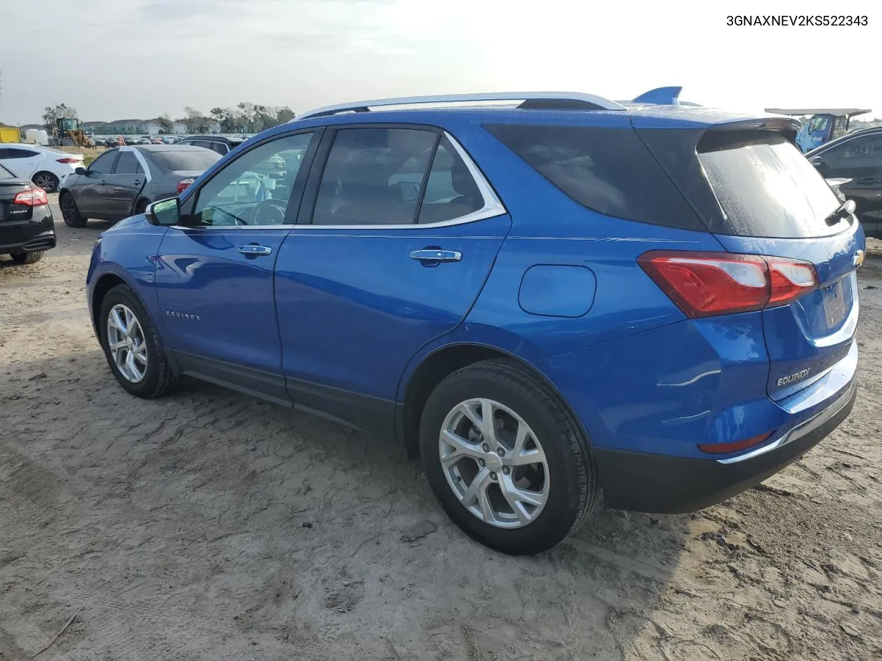 2019 Chevrolet Equinox Premier VIN: 3GNAXNEV2KS522343 Lot: 71553774