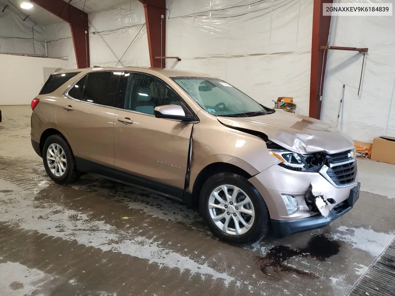 2019 Chevrolet Equinox Lt VIN: 2GNAXKEV9K6184839 Lot: 71605594