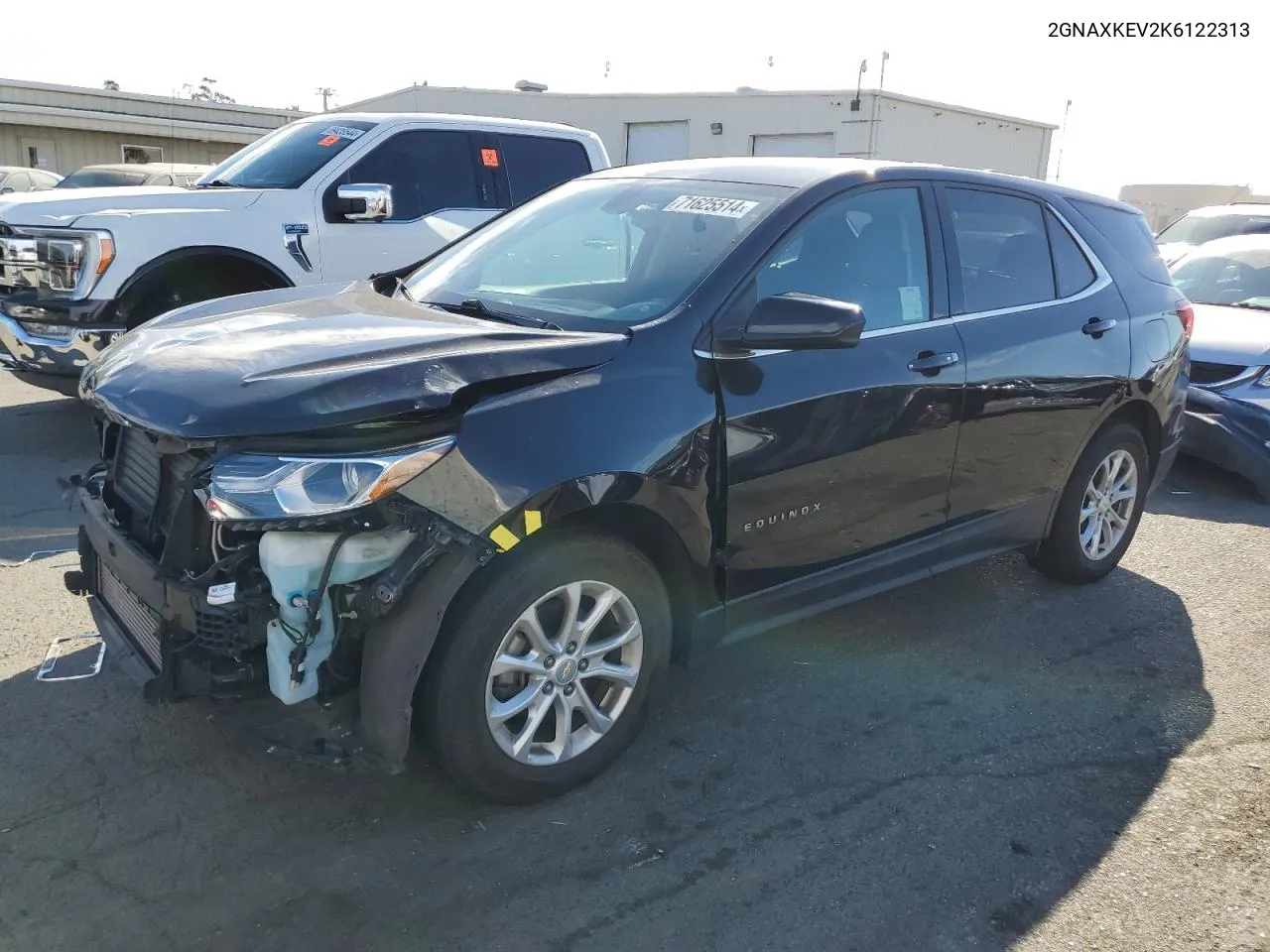 2019 Chevrolet Equinox Lt VIN: 2GNAXKEV2K6122313 Lot: 71625514