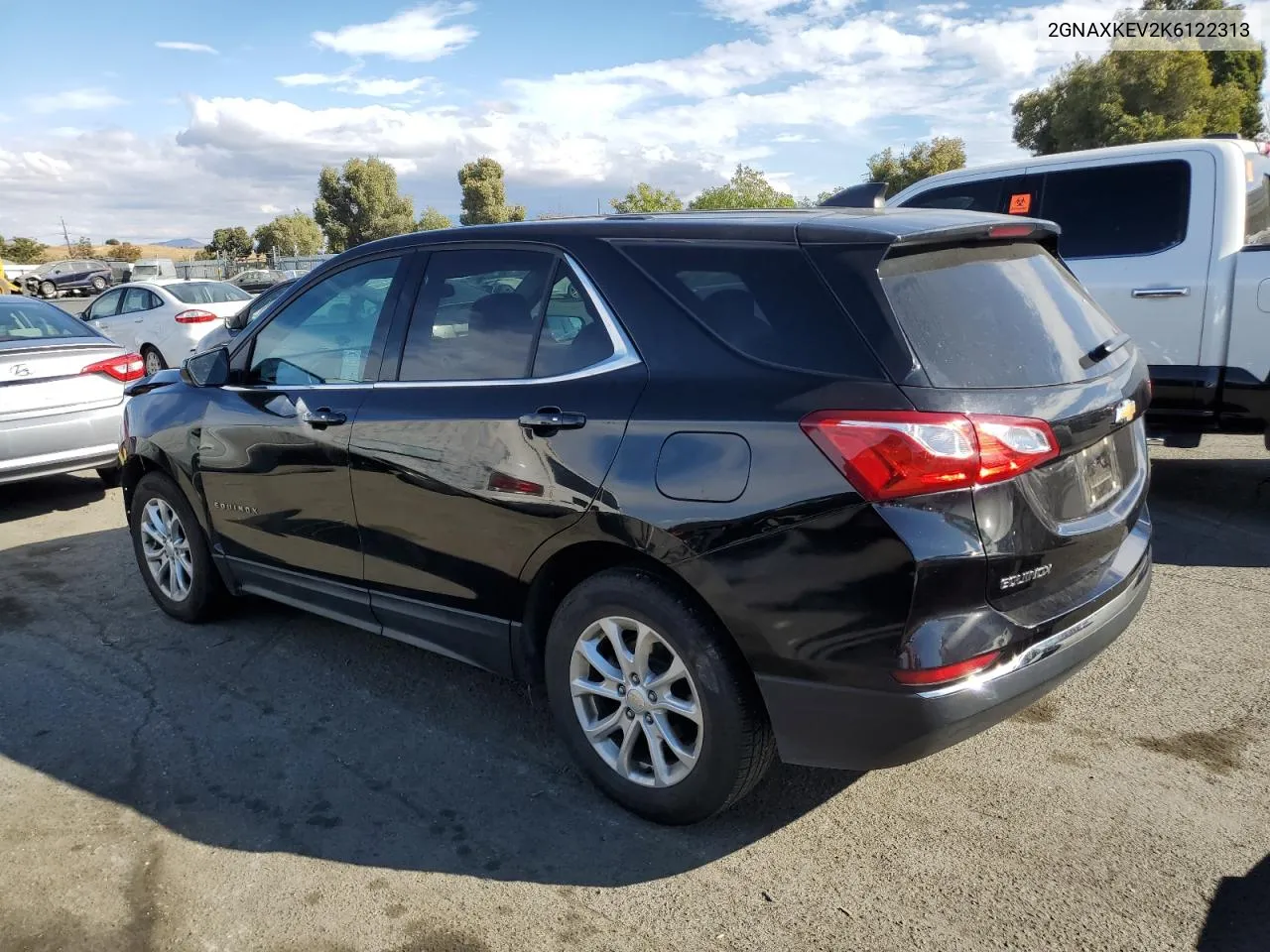 2019 Chevrolet Equinox Lt VIN: 2GNAXKEV2K6122313 Lot: 71625514