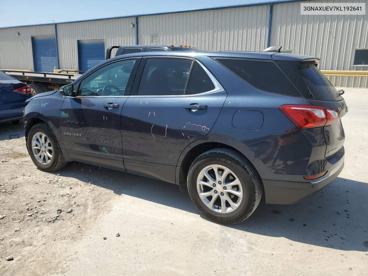 2019 Chevrolet Equinox Lt VIN: 3GNAXUEV7KL192641 Lot: 71628814