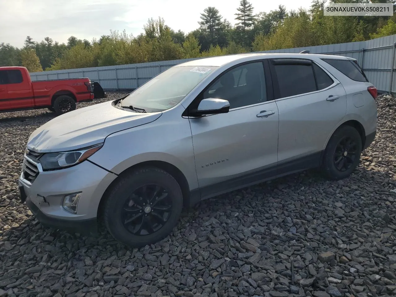 2019 Chevrolet Equinox Lt VIN: 3GNAXUEV0KS508211 Lot: 71642044