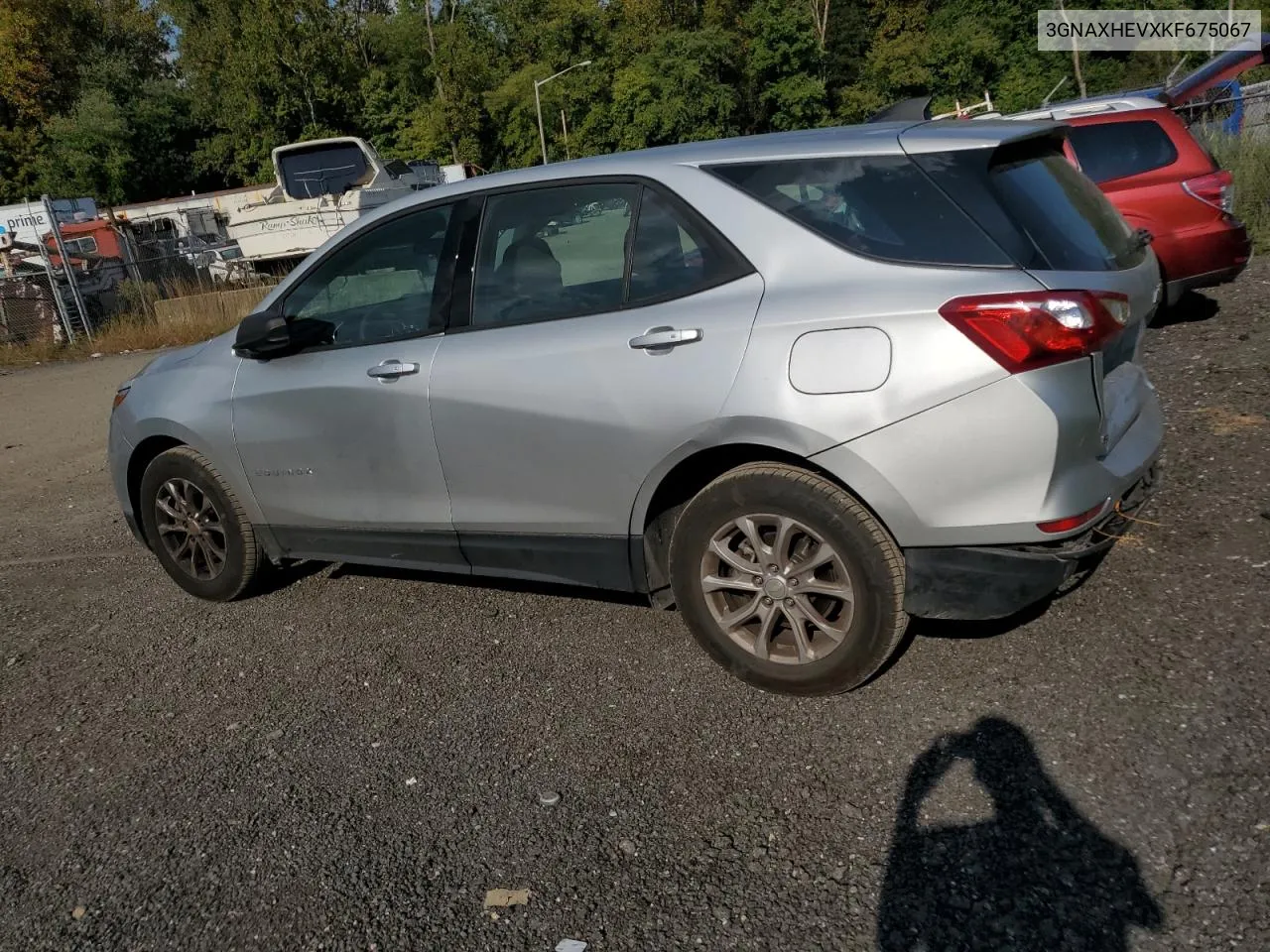 2019 Chevrolet Equinox Ls VIN: 3GNAXHEVXKF675067 Lot: 71647814