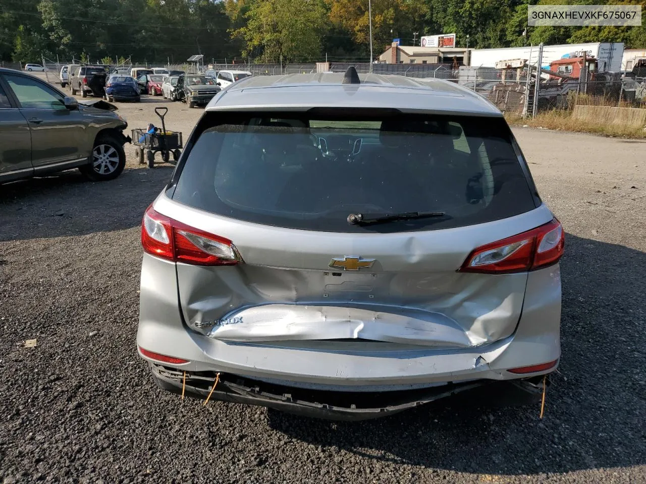 2019 Chevrolet Equinox Ls VIN: 3GNAXHEVXKF675067 Lot: 71647814