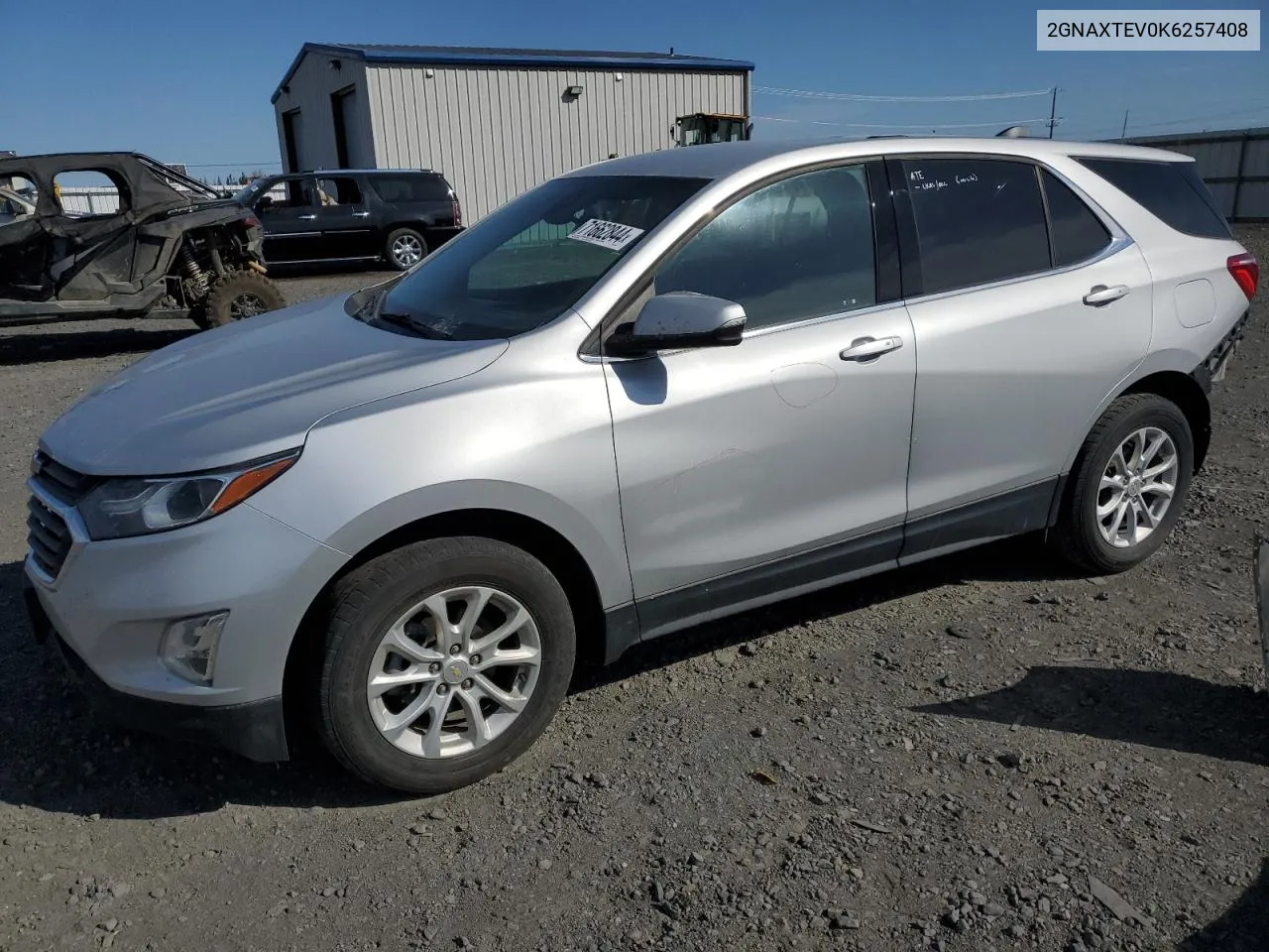 2019 Chevrolet Equinox Lt VIN: 2GNAXTEV0K6257408 Lot: 71662844