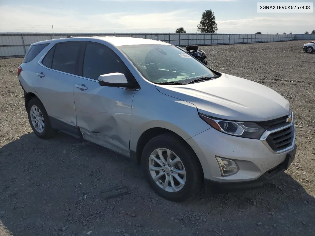 2019 Chevrolet Equinox Lt VIN: 2GNAXTEV0K6257408 Lot: 71662844