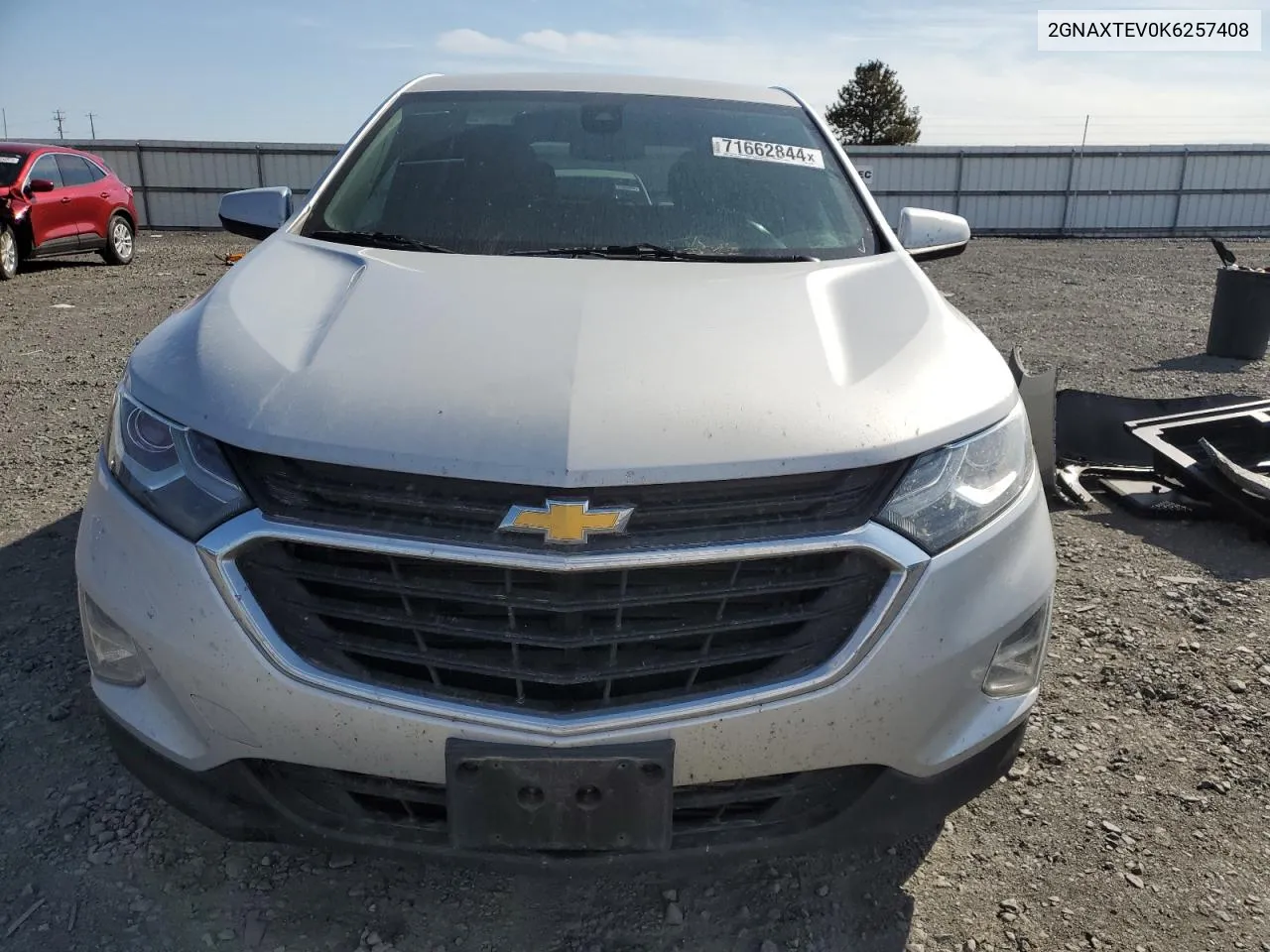 2019 Chevrolet Equinox Lt VIN: 2GNAXTEV0K6257408 Lot: 71662844