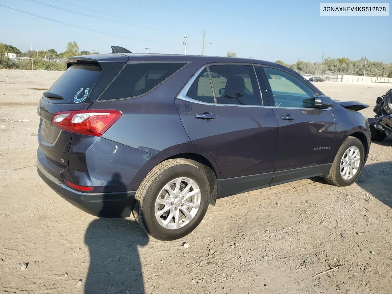 2019 Chevrolet Equinox Lt VIN: 3GNAXKEV4KS512878 Lot: 71729724