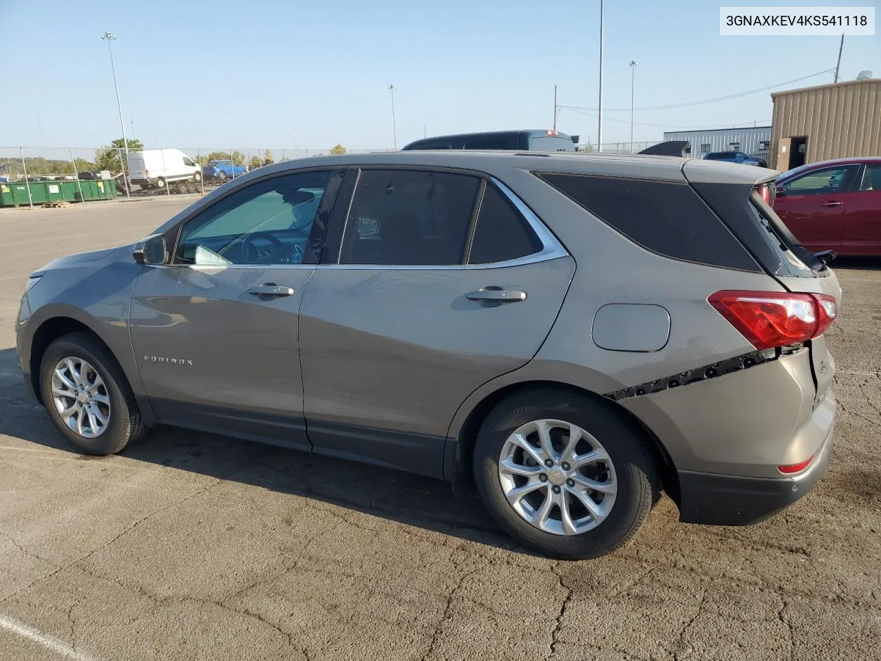 2019 Chevrolet Equinox Lt VIN: 3GNAXKEV4KS541118 Lot: 71751864