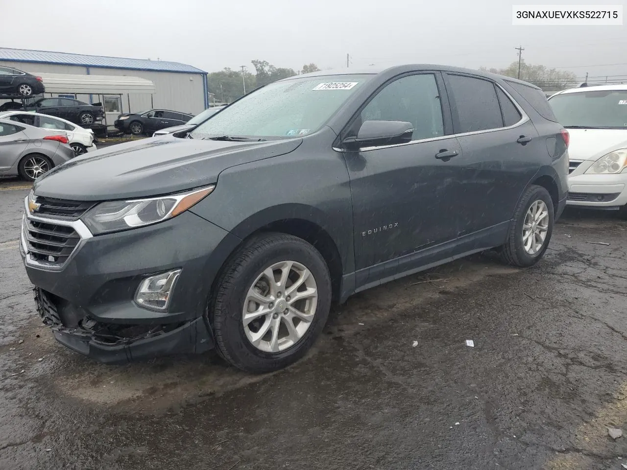 2019 Chevrolet Equinox Lt VIN: 3GNAXUEVXKS522715 Lot: 71925254