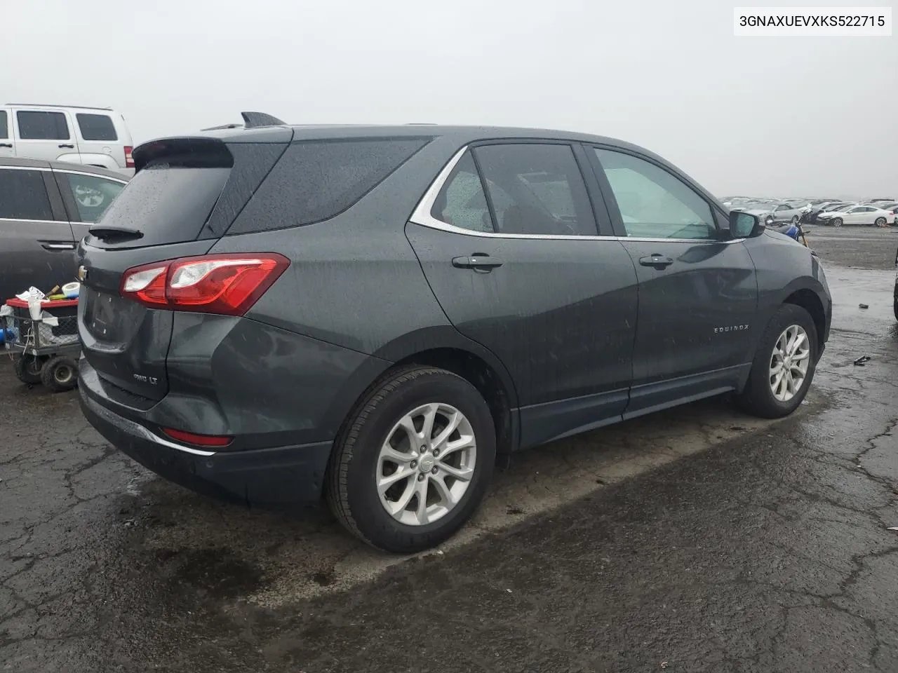 2019 Chevrolet Equinox Lt VIN: 3GNAXUEVXKS522715 Lot: 71925254