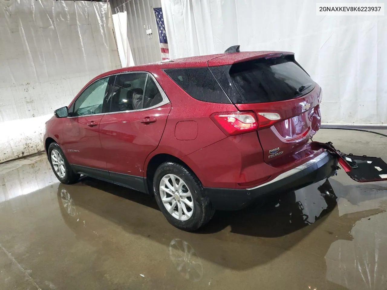 2019 Chevrolet Equinox Lt VIN: 2GNAXKEV8K6223937 Lot: 72124804