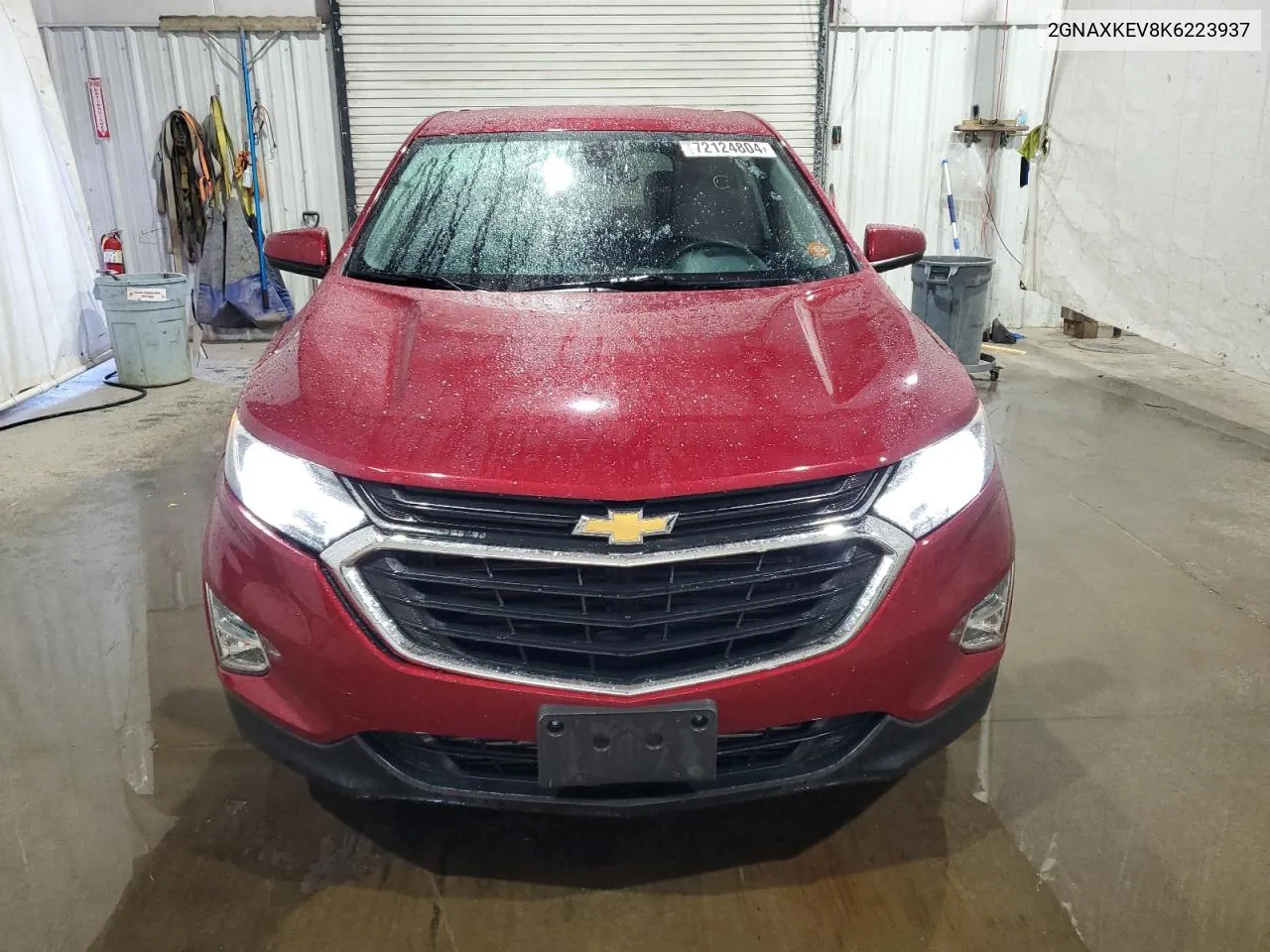 2019 Chevrolet Equinox Lt VIN: 2GNAXKEV8K6223937 Lot: 72124804