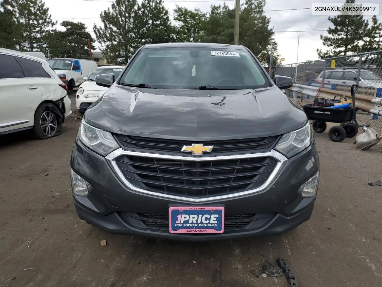 2GNAXUEV4K6209917 2019 Chevrolet Equinox Lt