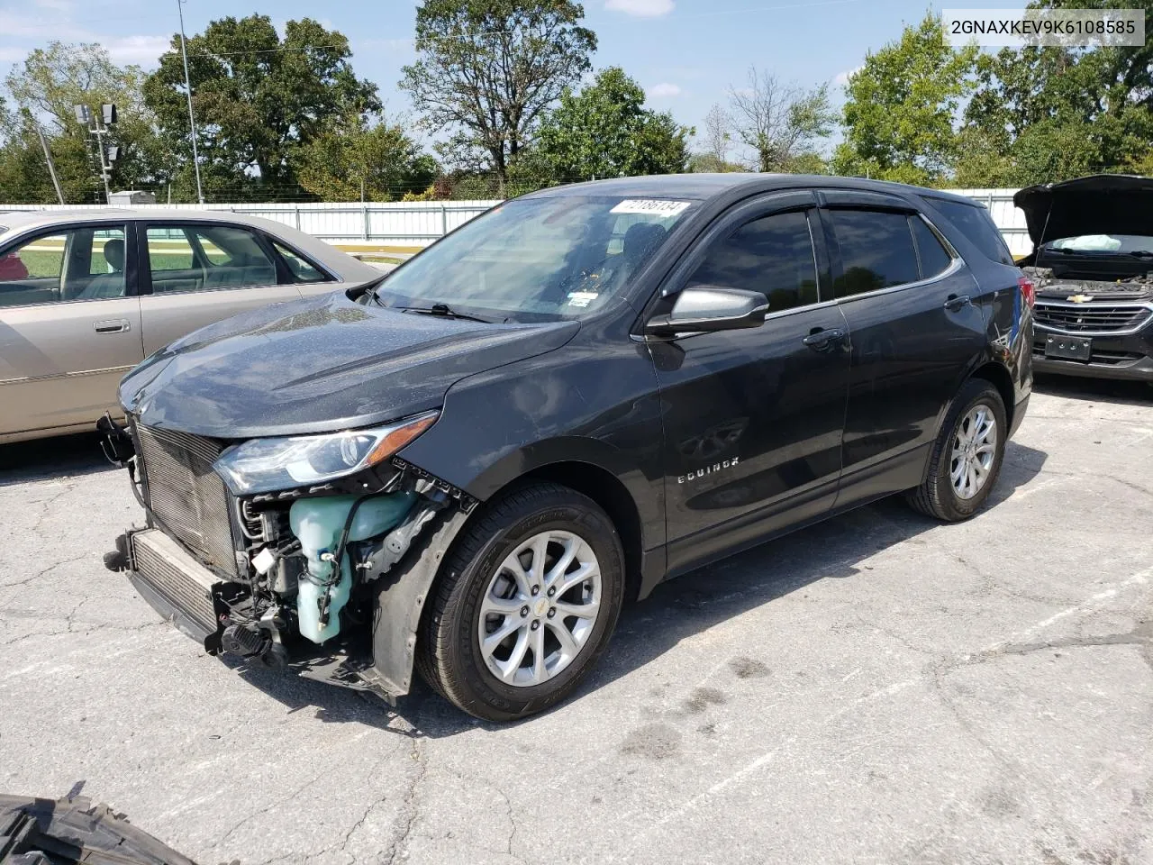 2019 Chevrolet Equinox Lt VIN: 2GNAXKEV9K6108585 Lot: 72186134