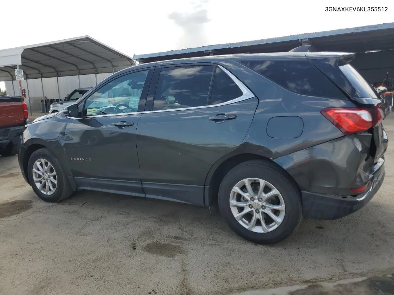 2019 Chevrolet Equinox Lt VIN: 3GNAXKEV6KL355512 Lot: 72210514