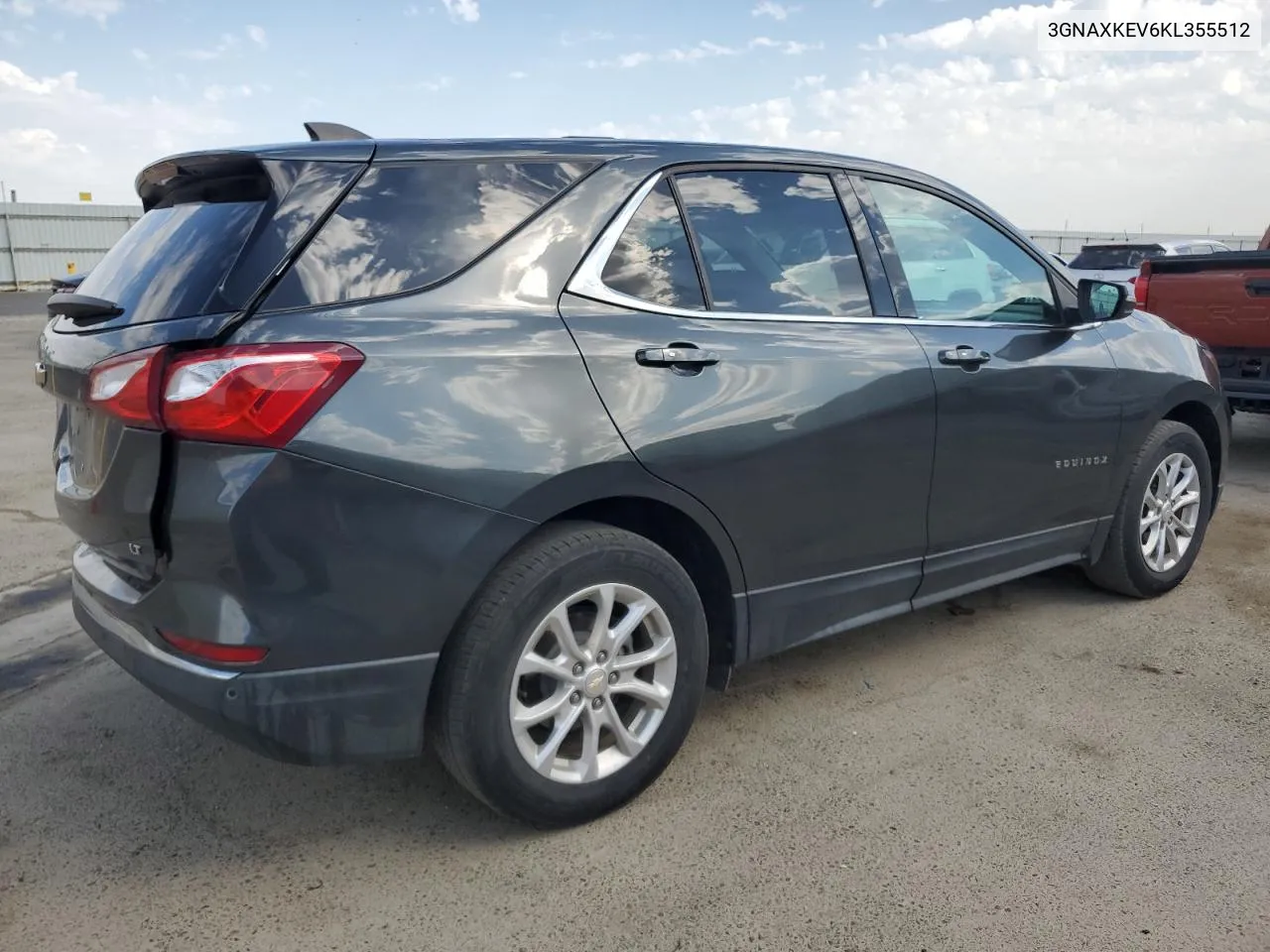 2019 Chevrolet Equinox Lt VIN: 3GNAXKEV6KL355512 Lot: 72210514