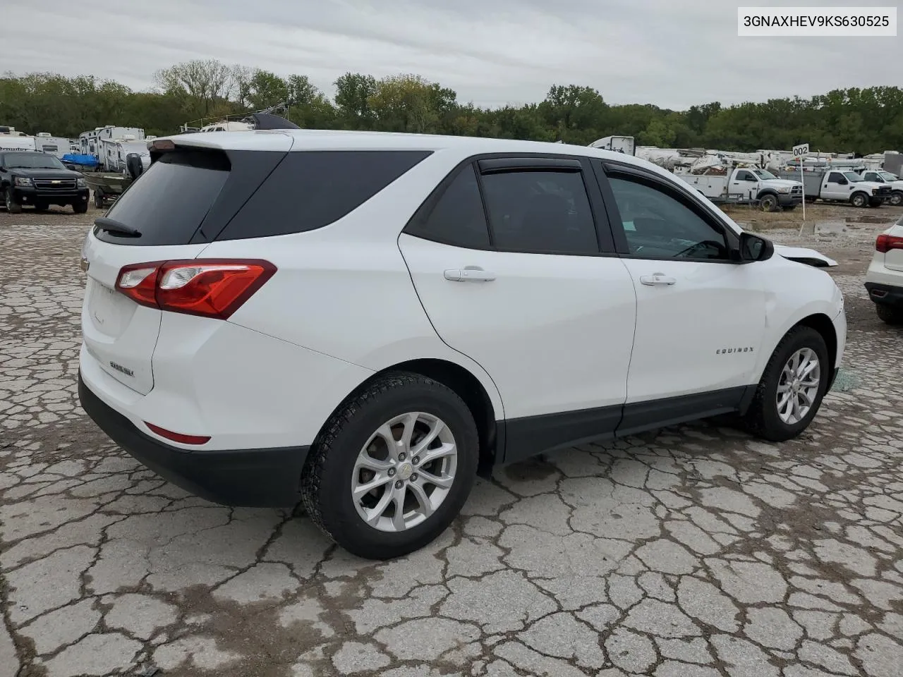 2019 Chevrolet Equinox Ls VIN: 3GNAXHEV9KS630525 Lot: 72305494