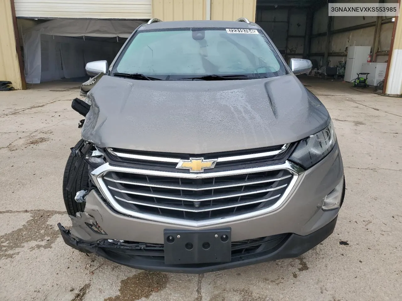 2019 Chevrolet Equinox Premier VIN: 3GNAXNEVXKS553985 Lot: 72319784