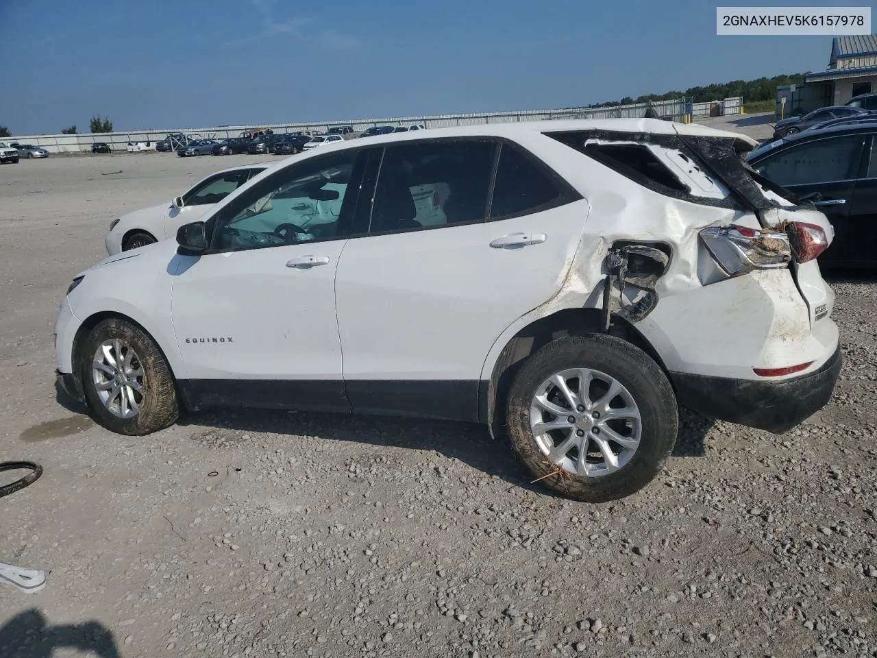 2019 Chevrolet Equinox Ls VIN: 2GNAXHEV5K6157978 Lot: 72331874