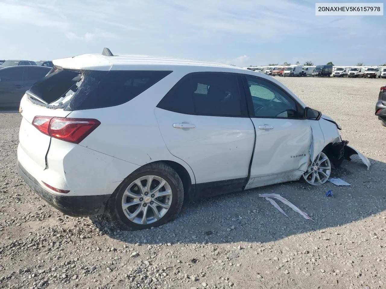 2019 Chevrolet Equinox Ls VIN: 2GNAXHEV5K6157978 Lot: 72331874