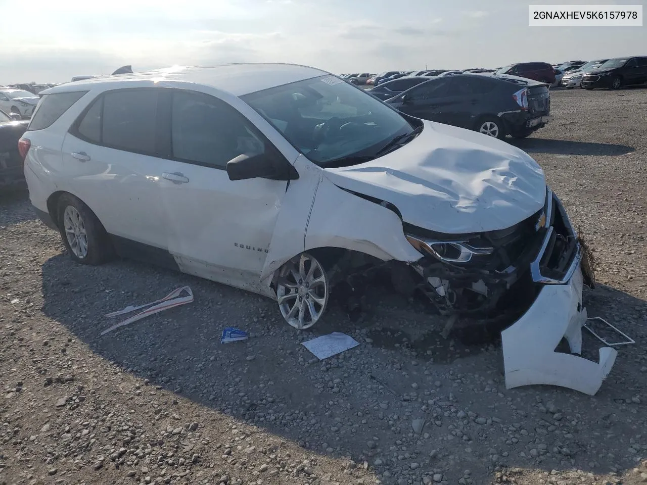 2019 Chevrolet Equinox Ls VIN: 2GNAXHEV5K6157978 Lot: 72331874