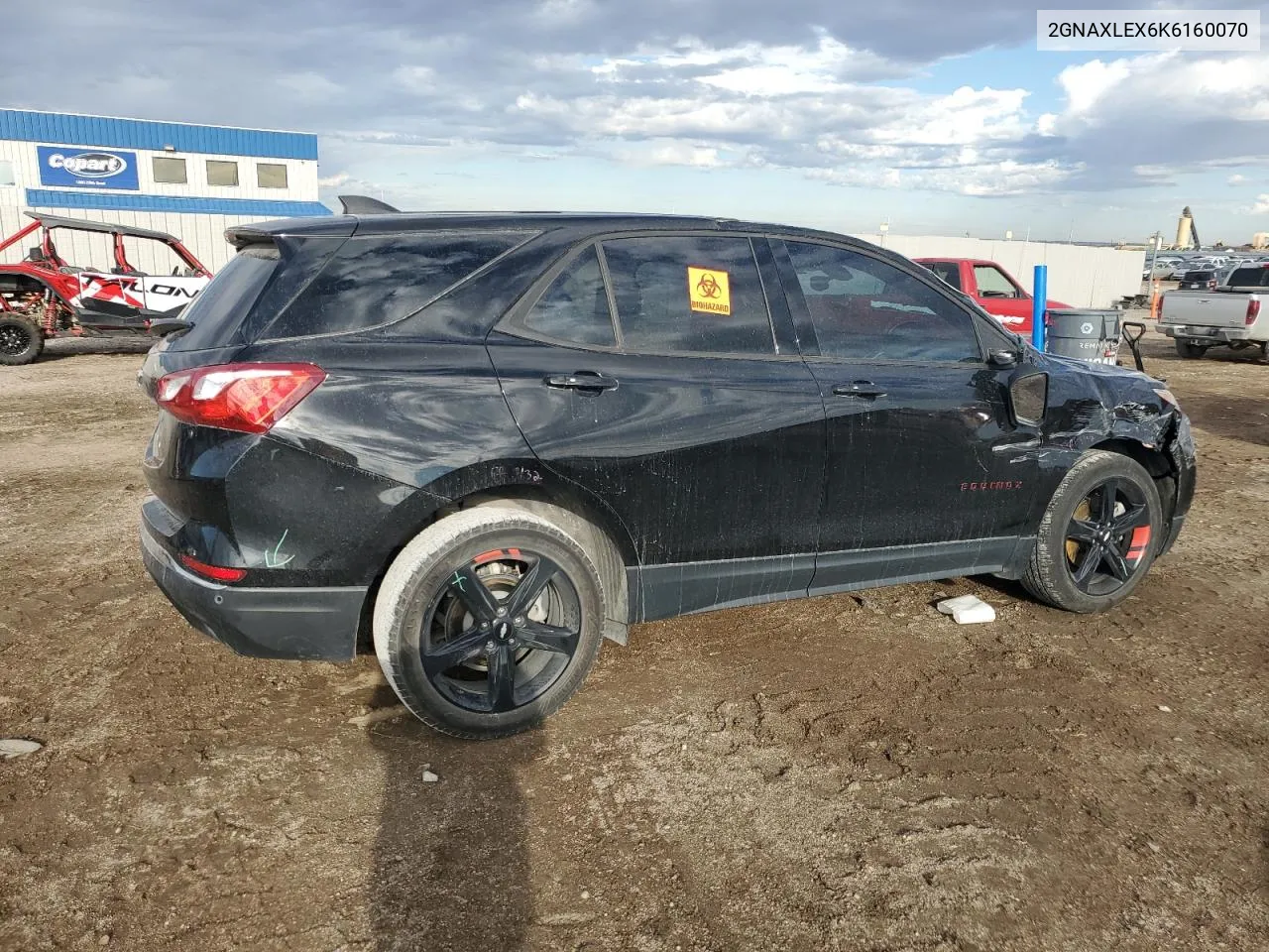 2019 Chevrolet Equinox Lt VIN: 2GNAXLEX6K6160070 Lot: 72335534