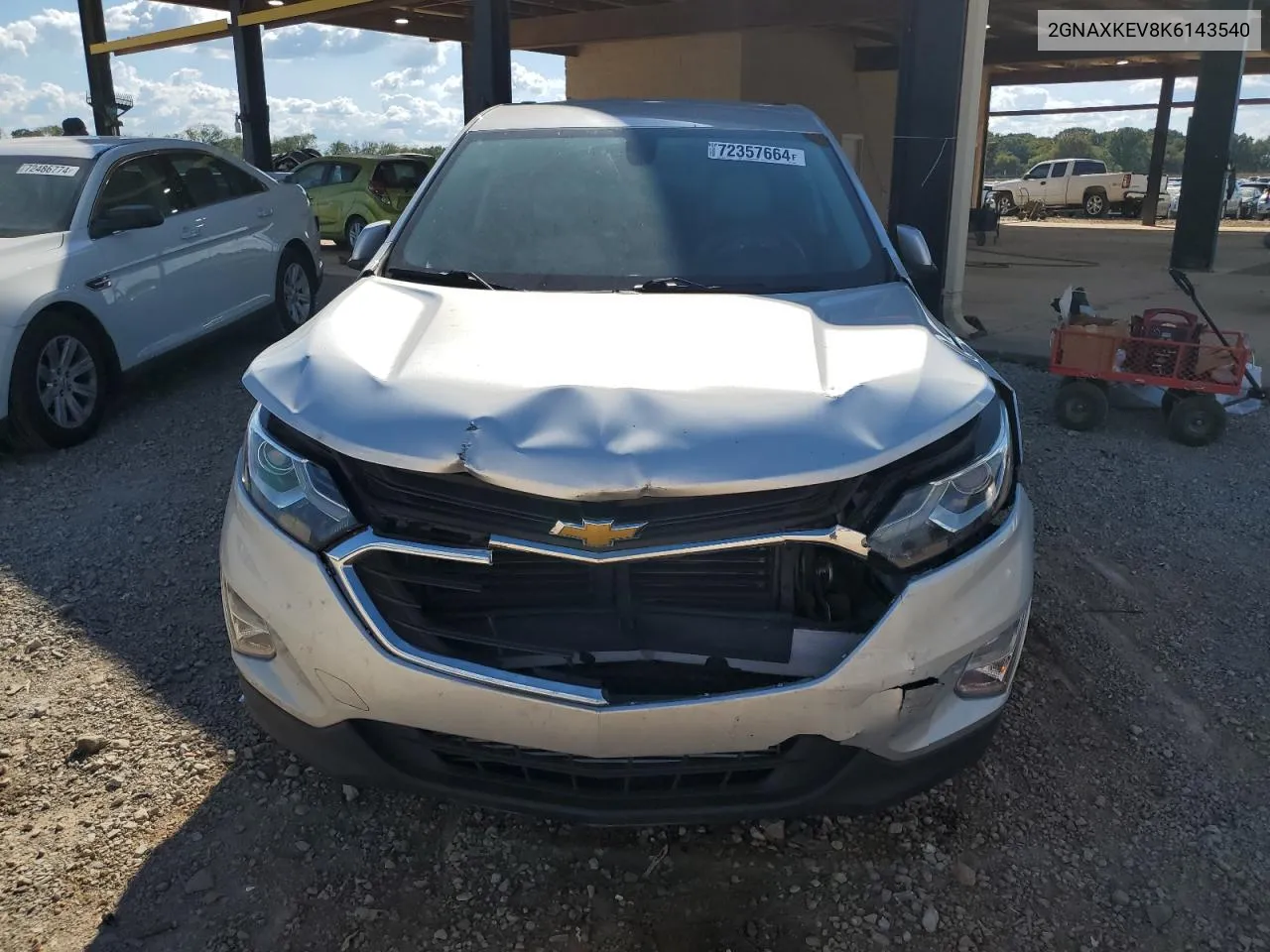 2GNAXKEV8K6143540 2019 Chevrolet Equinox Lt