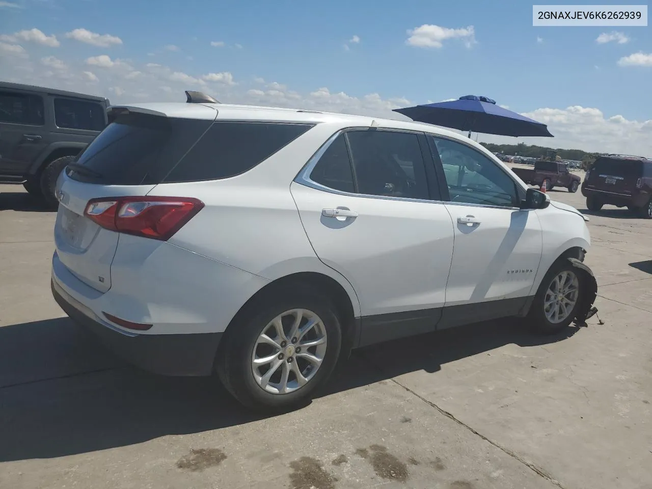 2019 Chevrolet Equinox Lt VIN: 2GNAXJEV6K6262939 Lot: 72499464