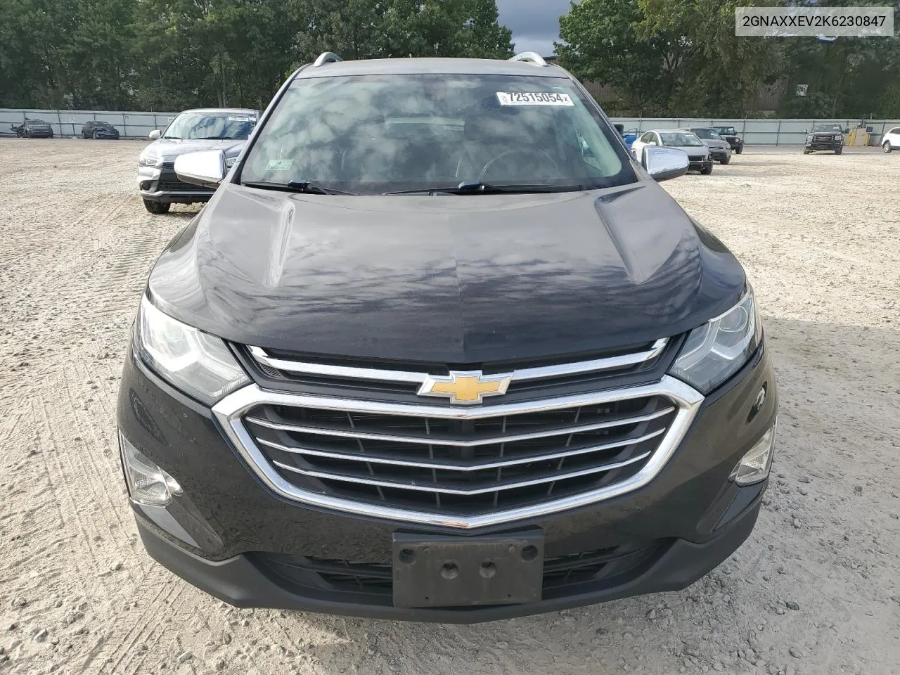 2019 Chevrolet Equinox Premier VIN: 2GNAXXEV2K6230847 Lot: 72515054