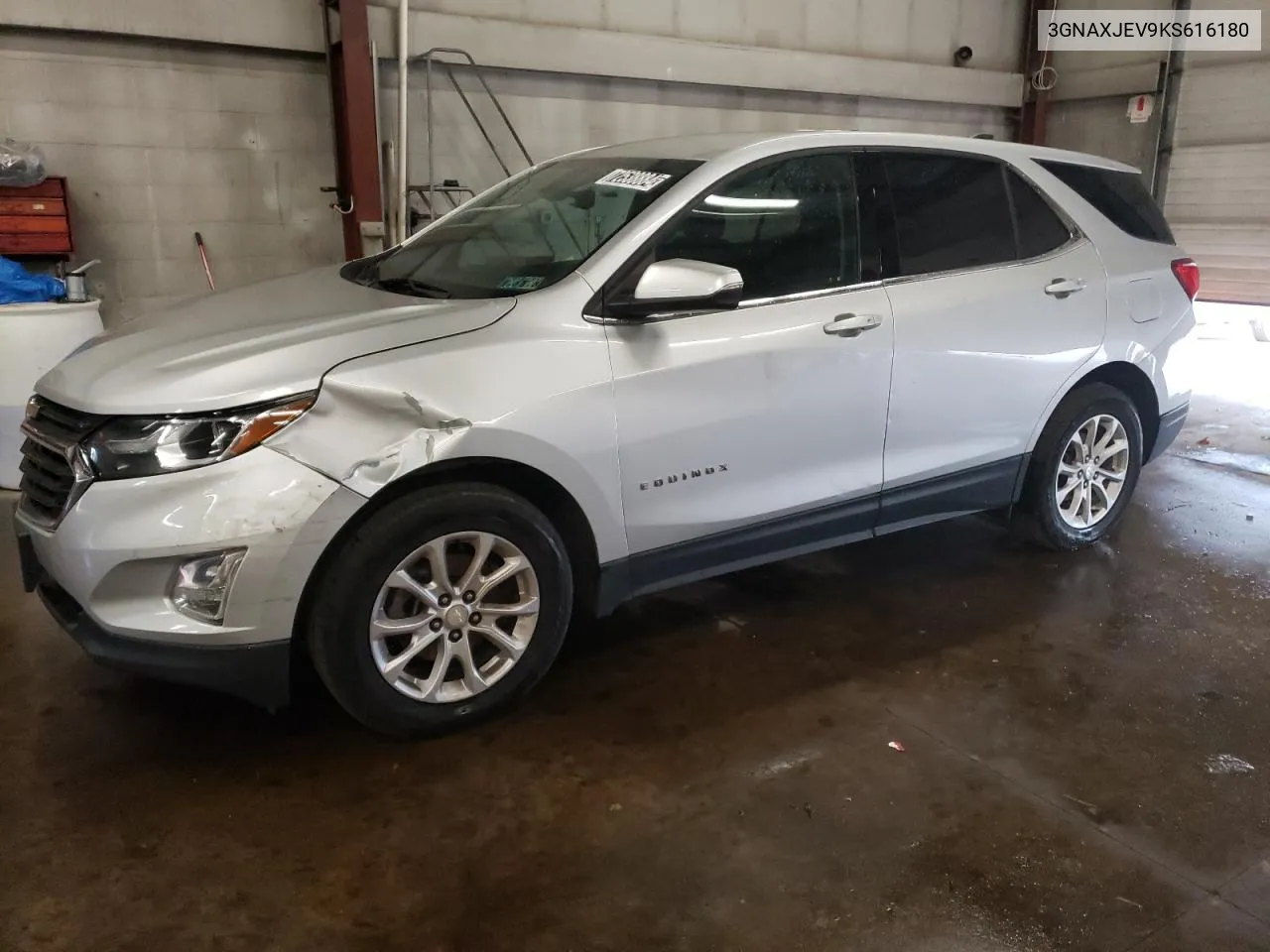 2019 Chevrolet Equinox Lt VIN: 3GNAXJEV9KS616180 Lot: 72538884