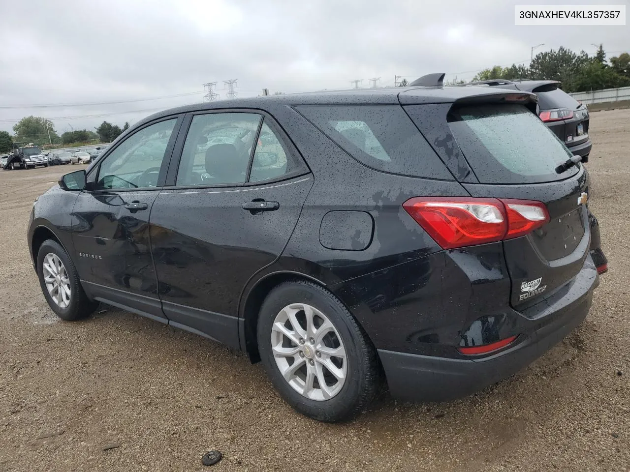 2019 Chevrolet Equinox Ls VIN: 3GNAXHEV4KL357357 Lot: 72558474