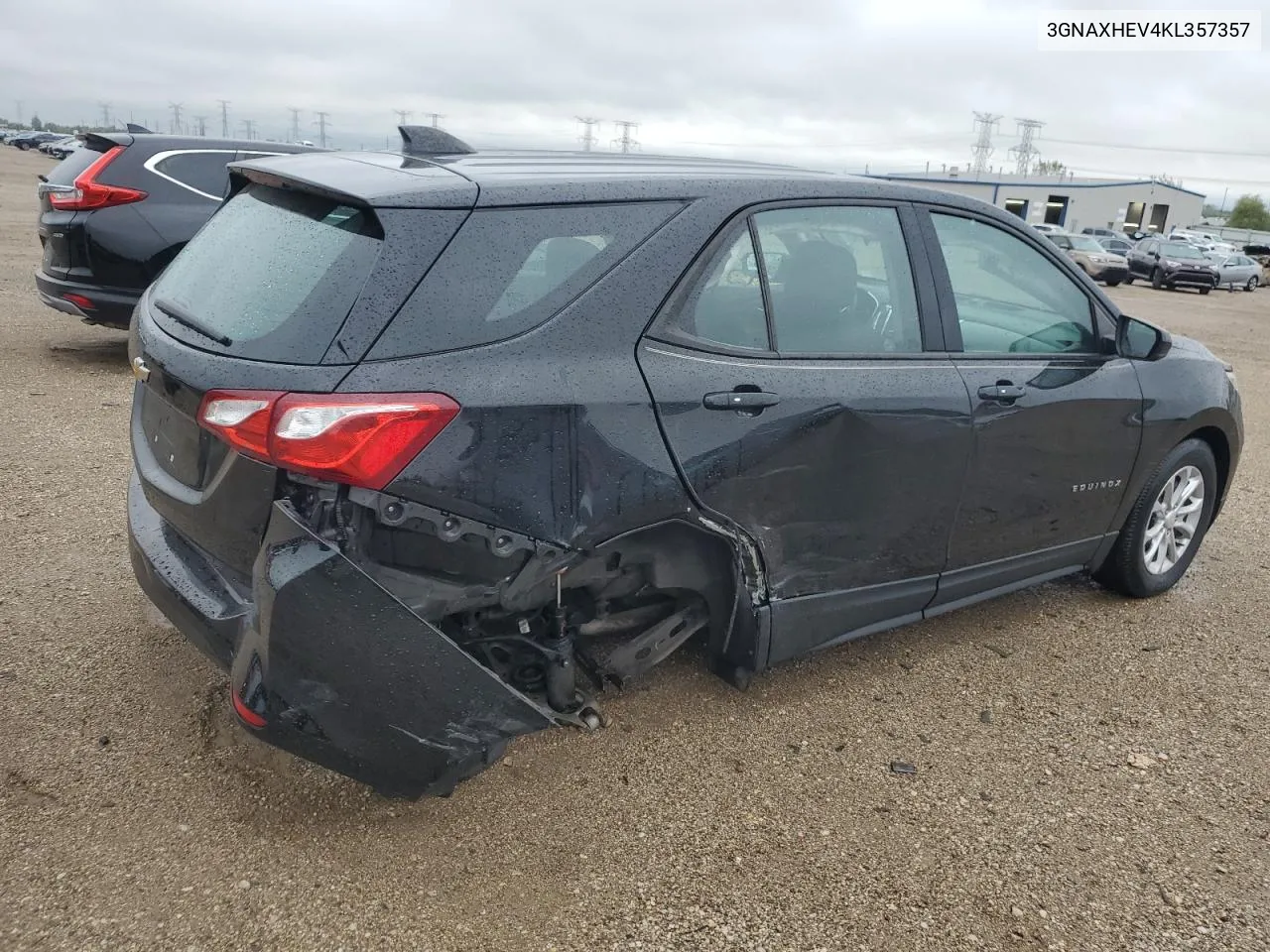 2019 Chevrolet Equinox Ls VIN: 3GNAXHEV4KL357357 Lot: 72558474