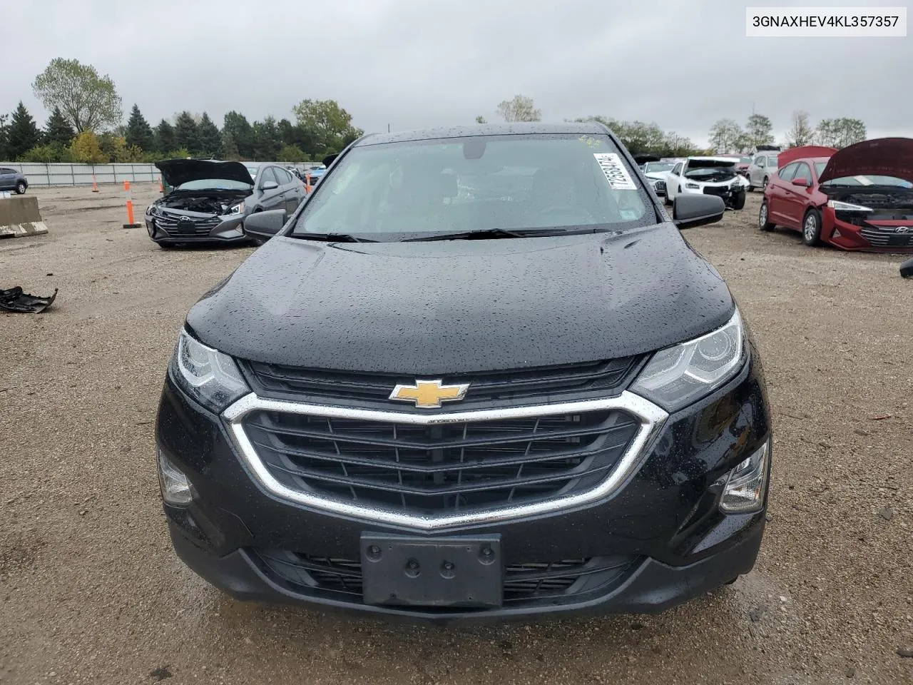 2019 Chevrolet Equinox Ls VIN: 3GNAXHEV4KL357357 Lot: 72558474