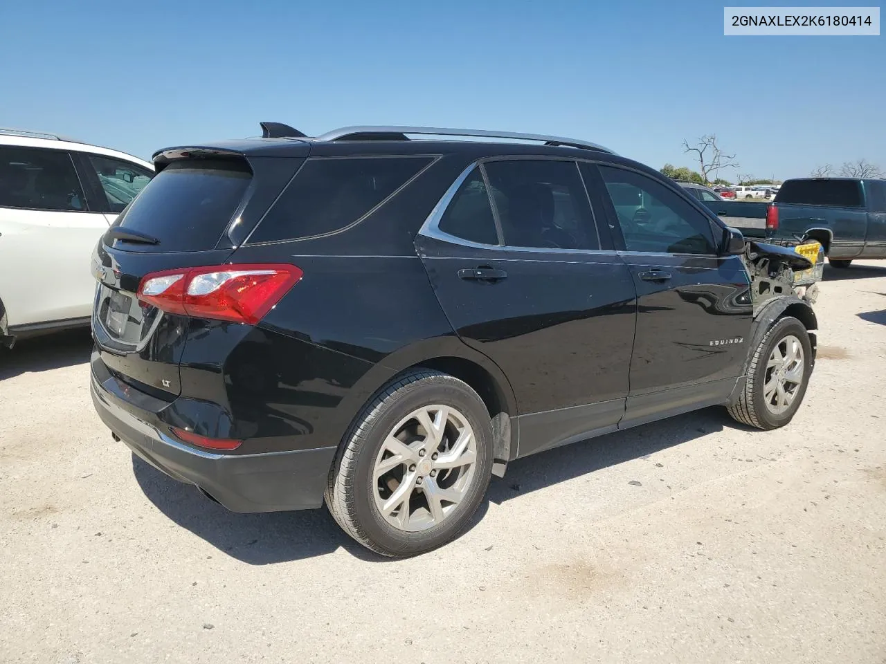 2019 Chevrolet Equinox Lt VIN: 2GNAXLEX2K6180414 Lot: 72704104