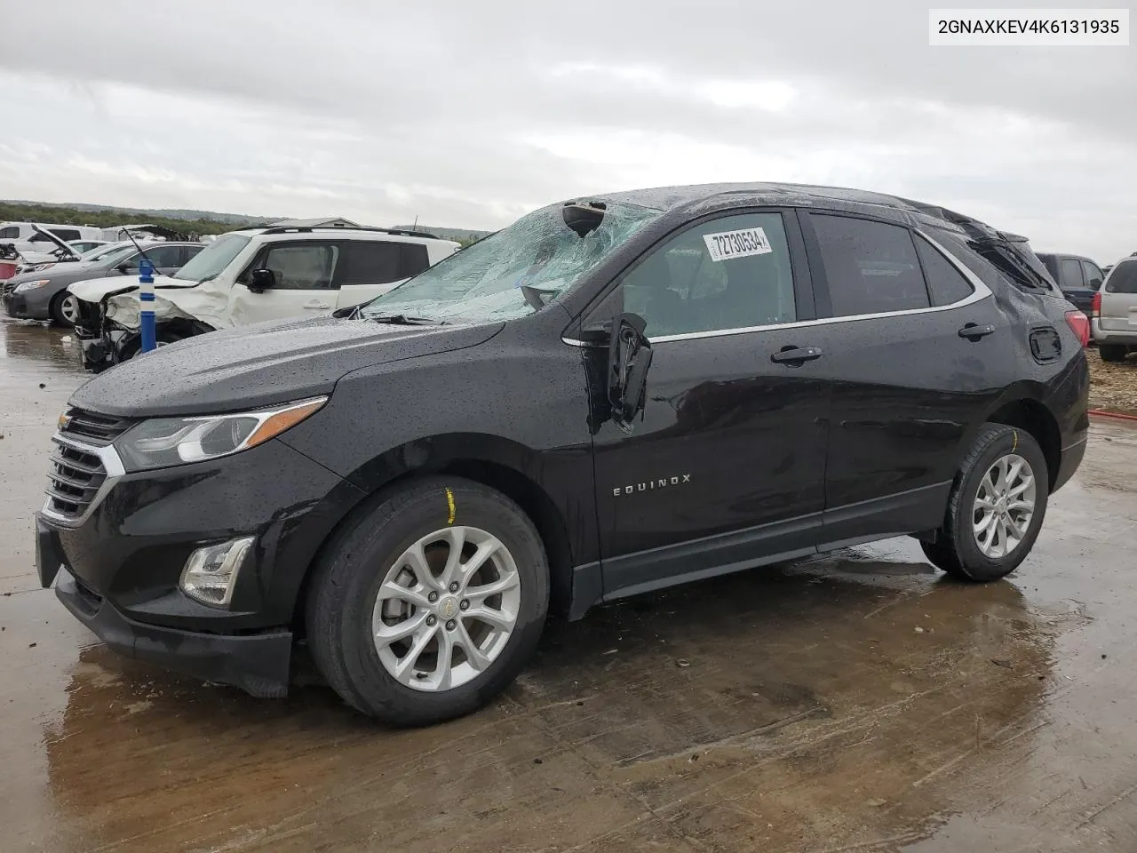 2019 Chevrolet Equinox Lt VIN: 2GNAXKEV4K6131935 Lot: 72730534