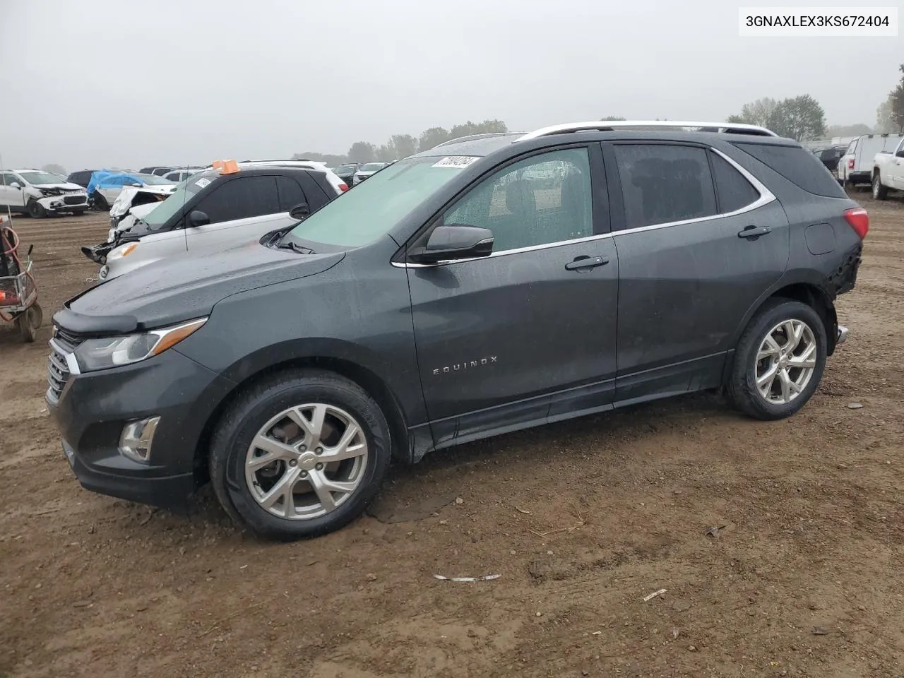 2019 Chevrolet Equinox Lt VIN: 3GNAXLEX3KS672404 Lot: 72804264