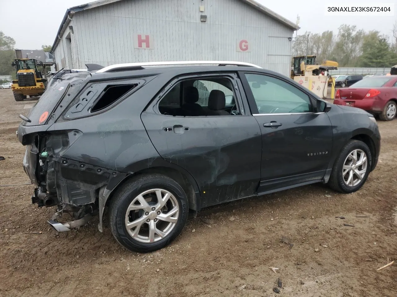 2019 Chevrolet Equinox Lt VIN: 3GNAXLEX3KS672404 Lot: 72804264