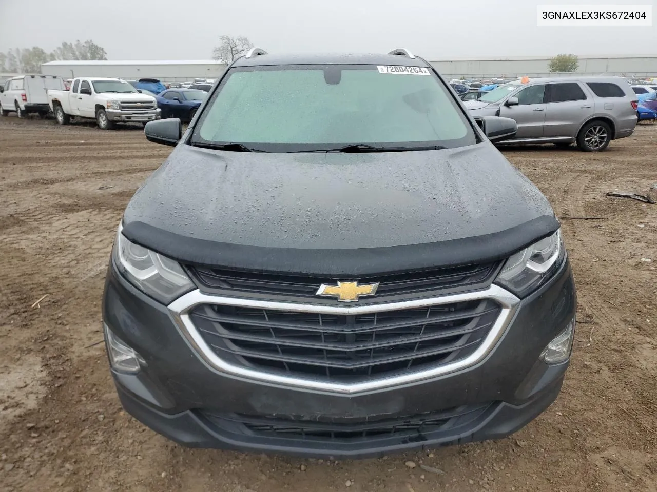 2019 Chevrolet Equinox Lt VIN: 3GNAXLEX3KS672404 Lot: 72804264